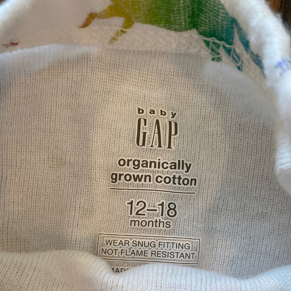 🩷 Baby GAP Unicorn Print Matching Set 🩷 - Picture 3 of 9